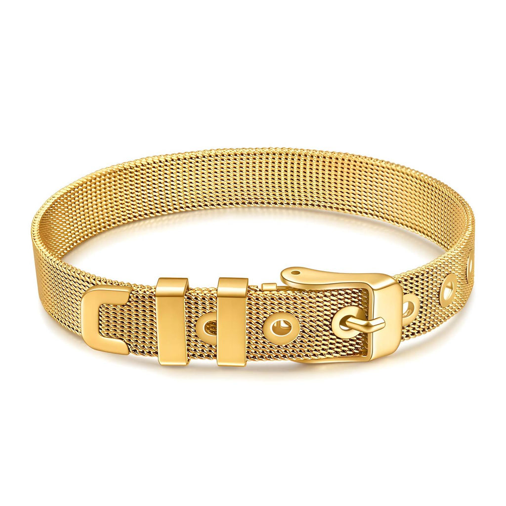 Gold Belt Bracelet