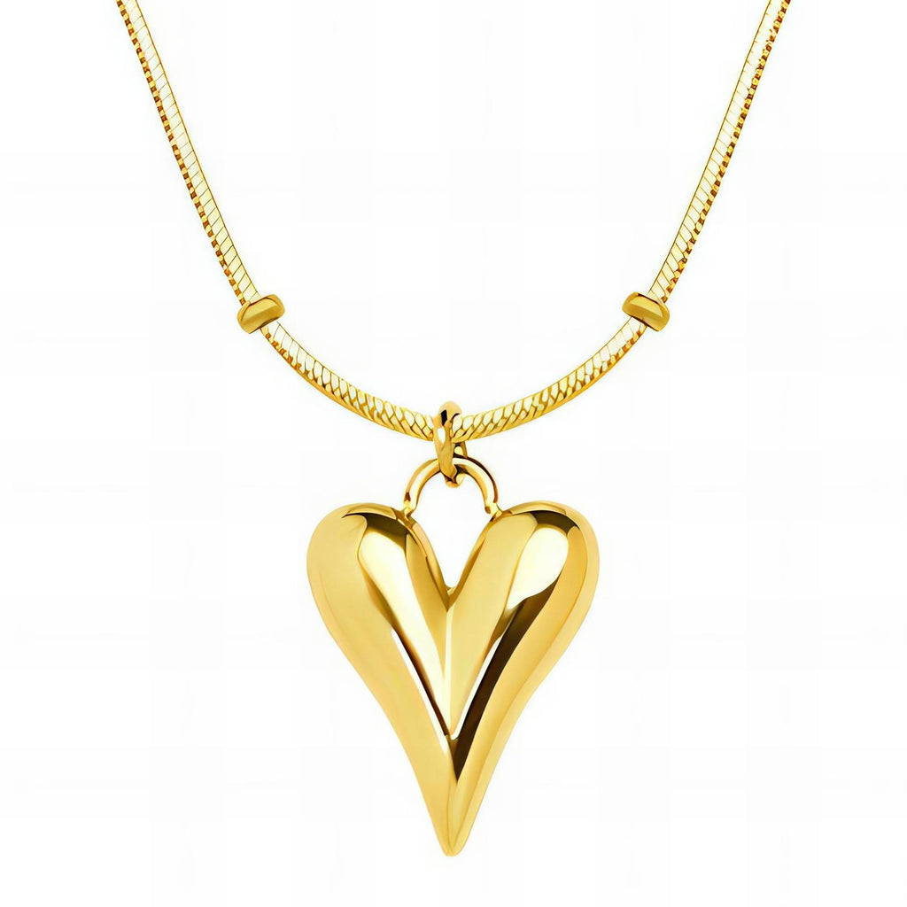 Golden Heart Necklace